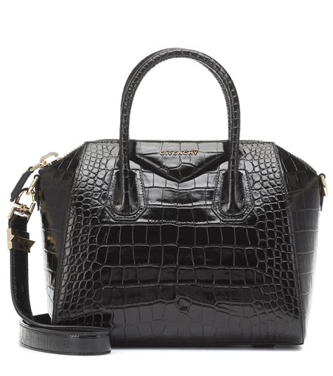 cross body bag givenchy|givenchy mini antigona bag croc.